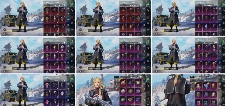 PGM550 MK14 Gilded Lvl 4, Vampir Mythic Set, Conqueror S20/S21, Max RP Collection (G)